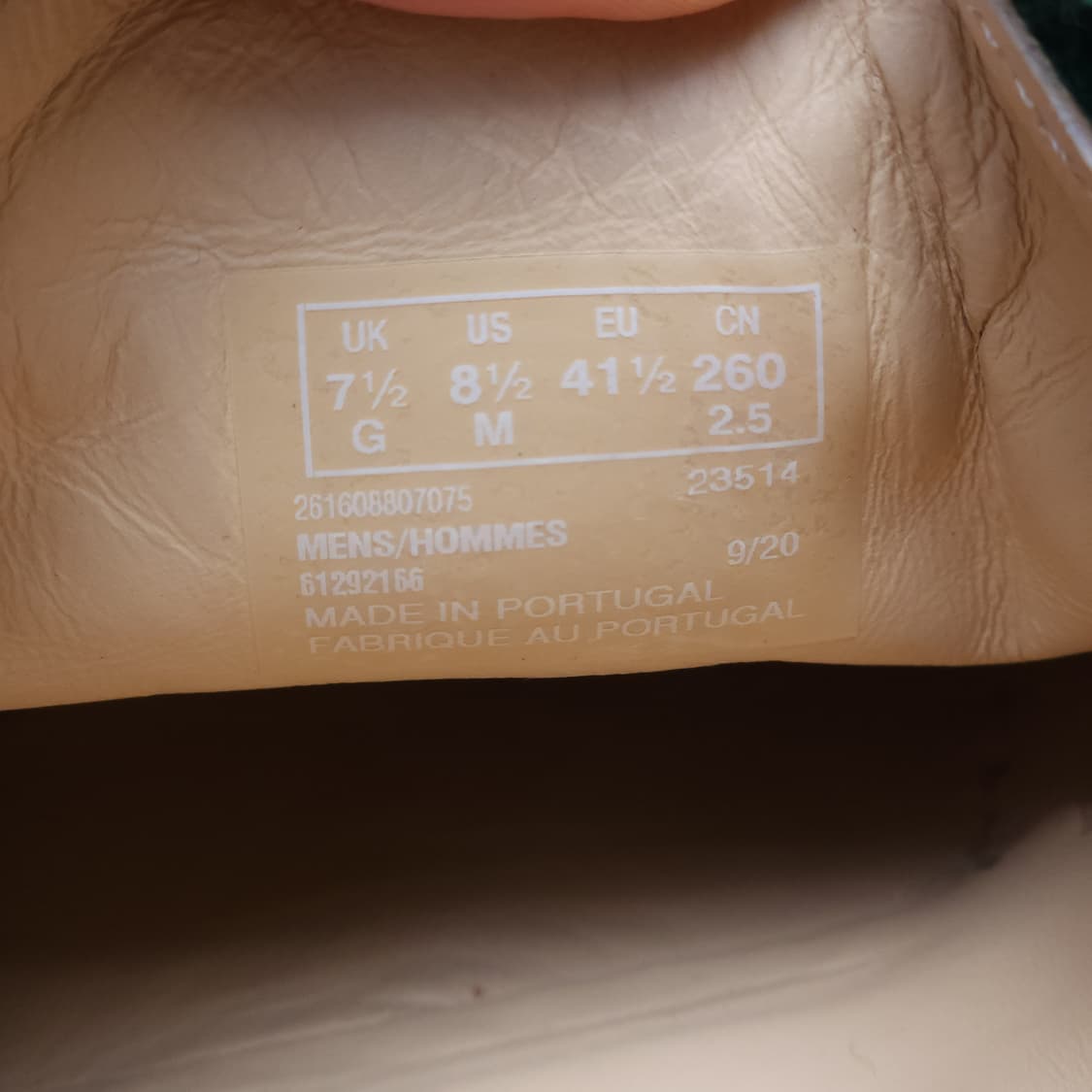 [260~265]클락스 x 에메 레온 도르 왈라비 카센티노 울 다크 그린 상품이미지9