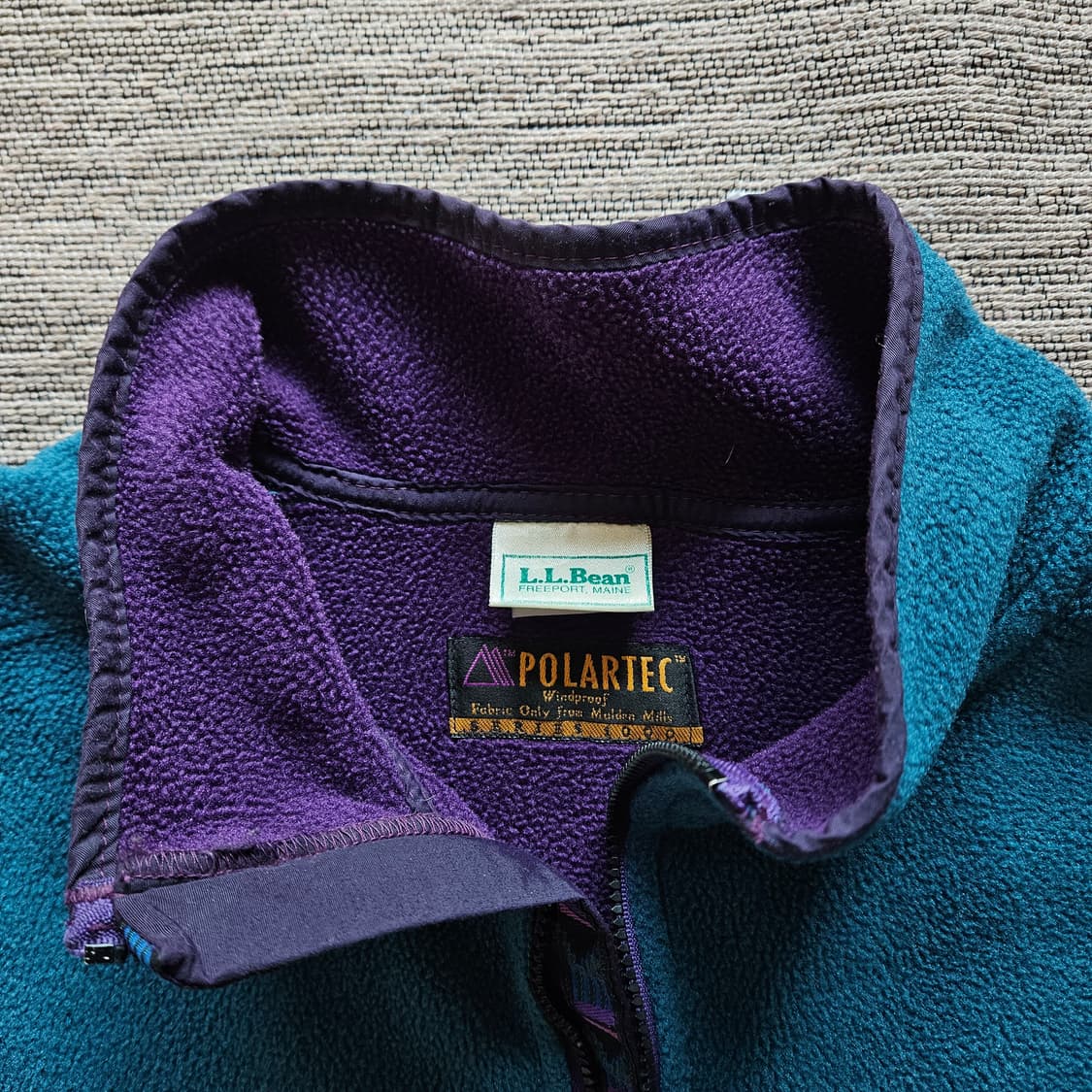 엘엘빈 방풍 폴라텍 플리스 스냅티 상품이미지5