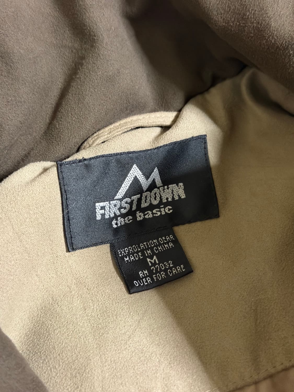 FIRST DOWN 퍼스트다운 봄버 자켓 상품이미지7