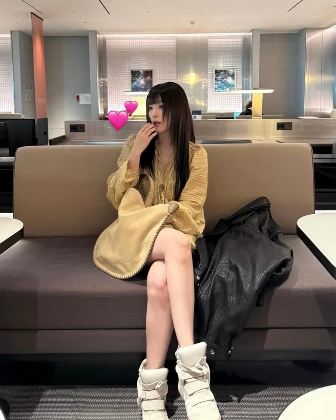 [36,37,38,39]이자벨마랑 베켓 웨지 스니커즈/에크루 상품이미지5