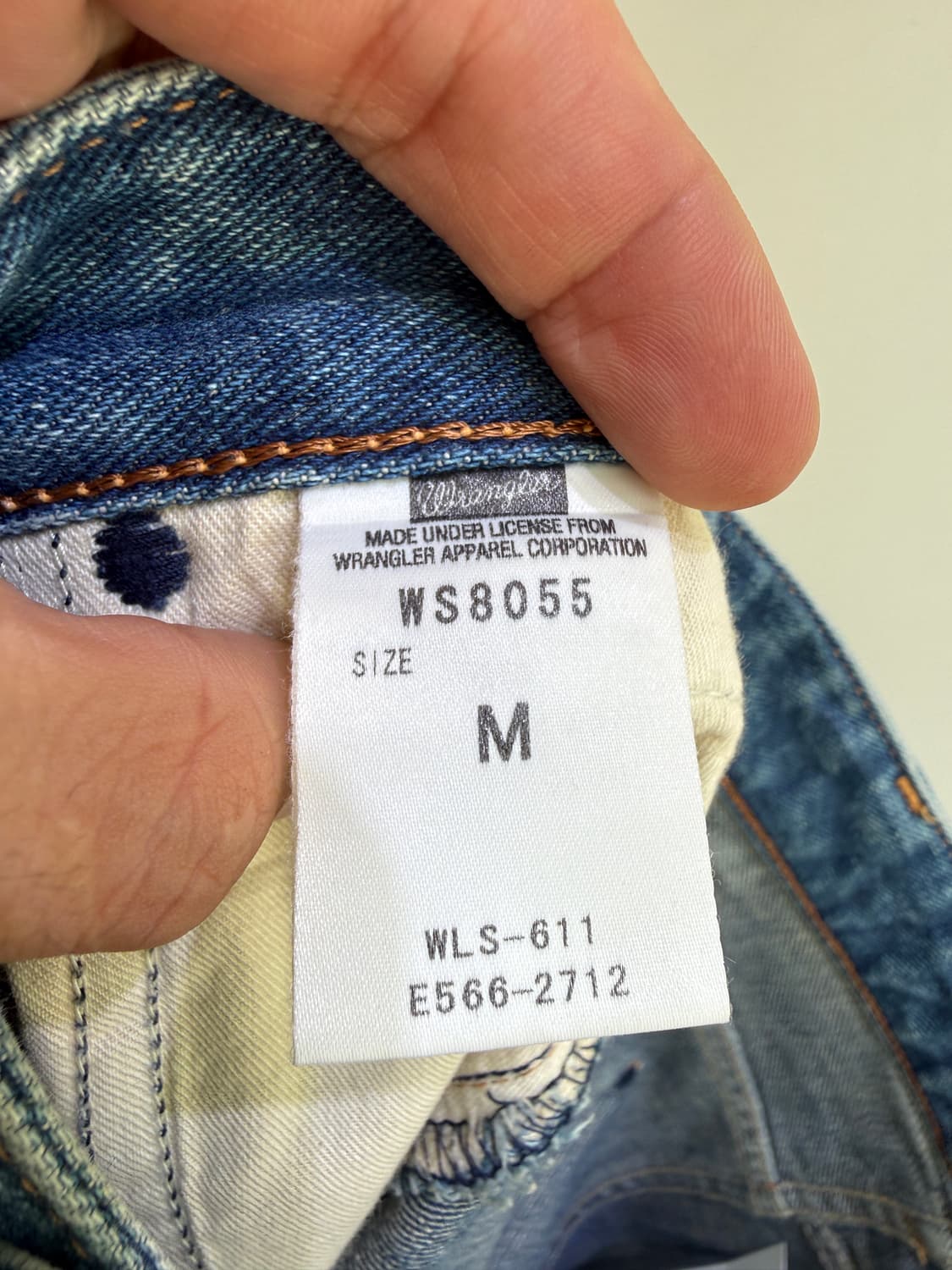 WRANGLER (Made in Japan) 데님 스커트  상품이미지6