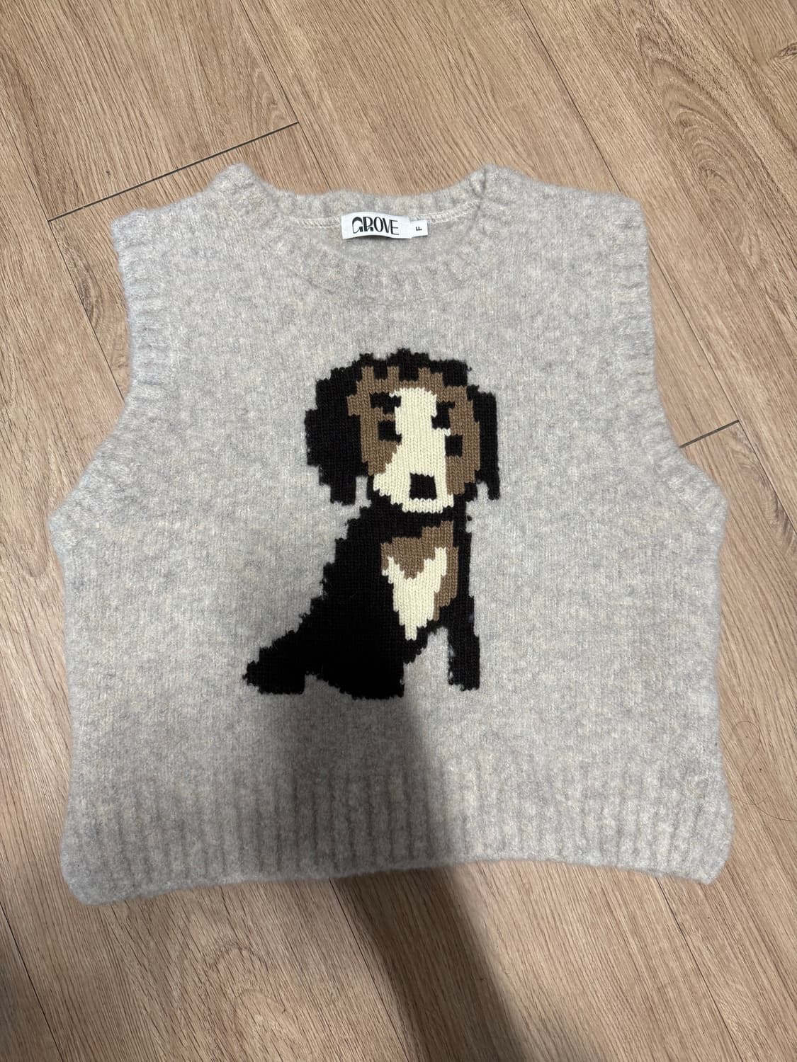 그로브 니트조끼 (상태최상) 상품이미지7