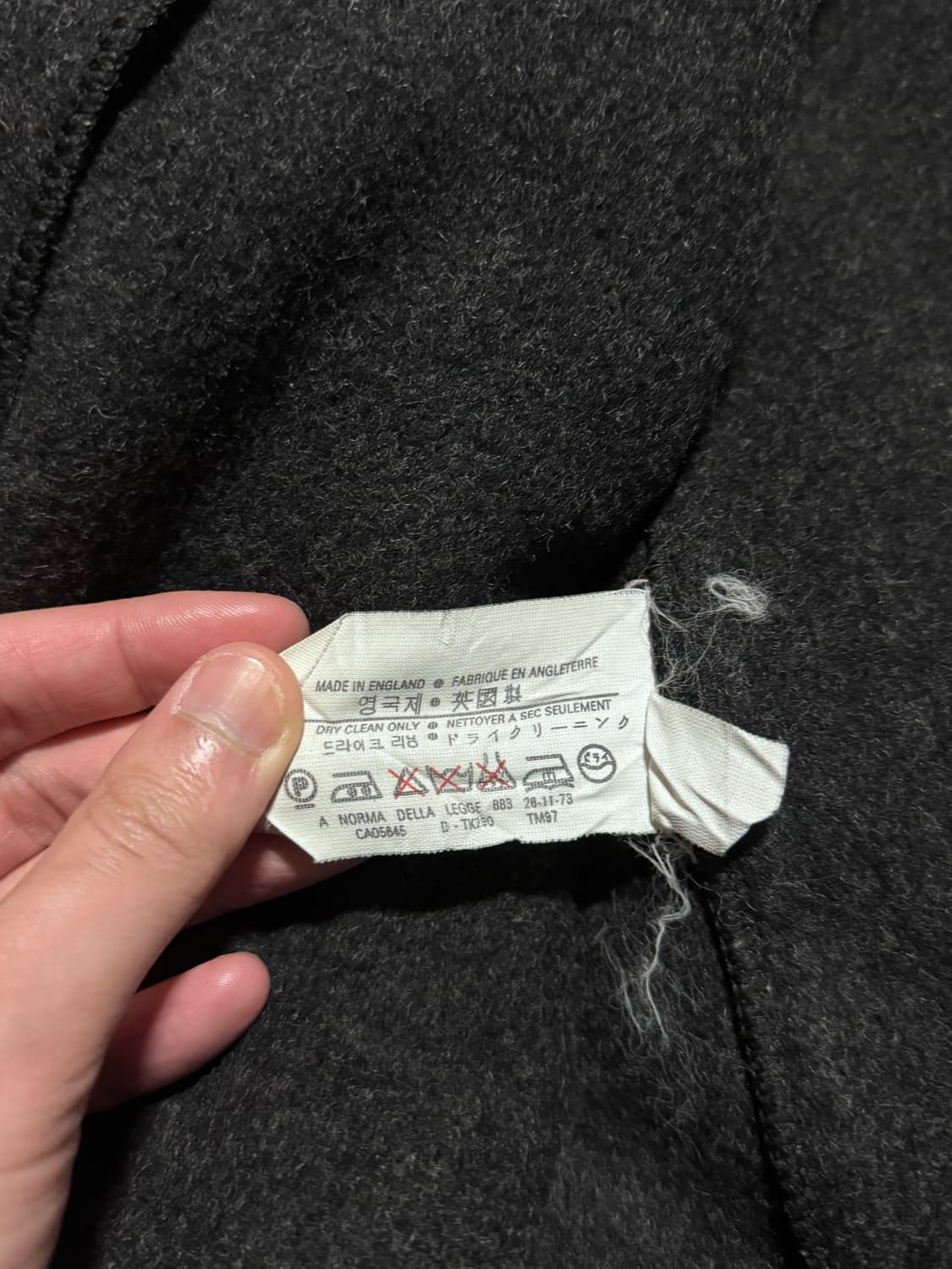 Gloverall 더플코트 그레이 M 상품이미지7