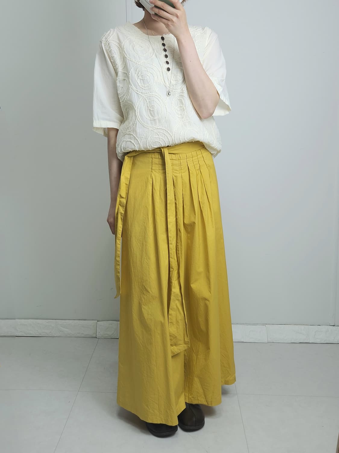 와이드 핀턱 팬츠 상품이미지3