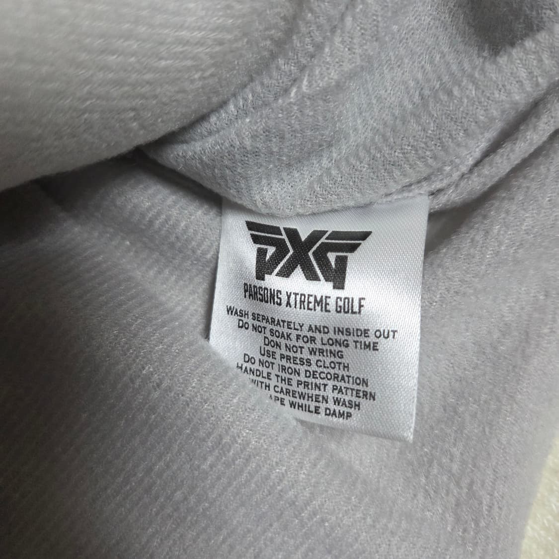 PXG 여성 S 보아 플리스 집업 자켓 아이보리 블랙 배색 상품이미지4