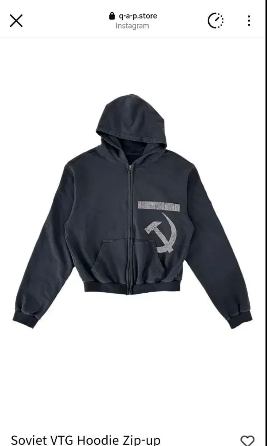 Qap 후드집업 상품이미지1