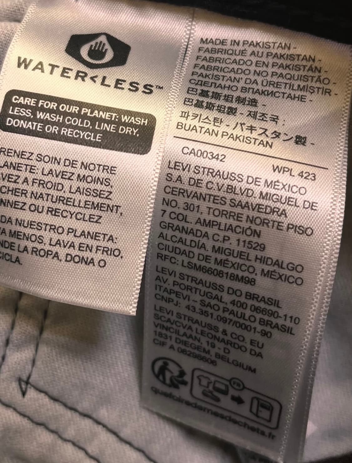 리바이스 559 블랙진 데님팬츠 W32 L32 상품이미지5