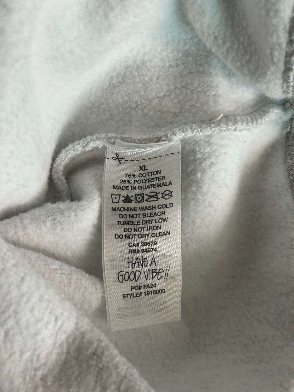 stussy 스투시 베이직 맨투맨 ASH HEATHER XL 상품이미지4