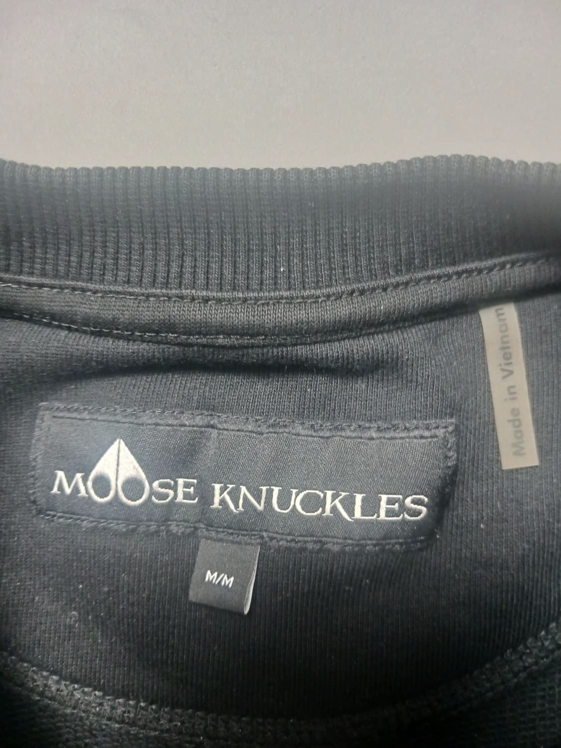 [105] 무스너클 메탈로고 라운드넥 맨투맨 스웨트셔츠 상품이미지5