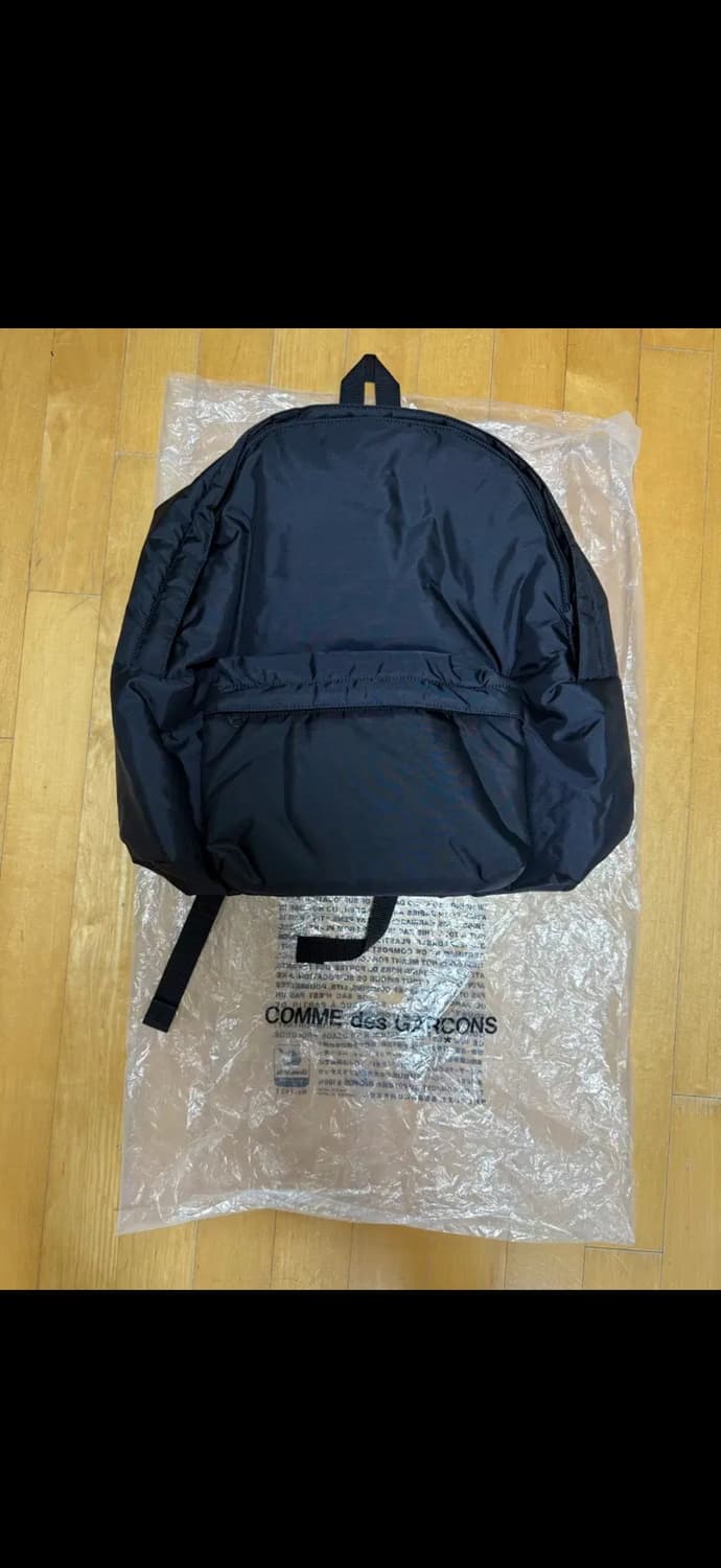 꼼데x포터 콜라보 백팩 블랙 L 상품이미지1