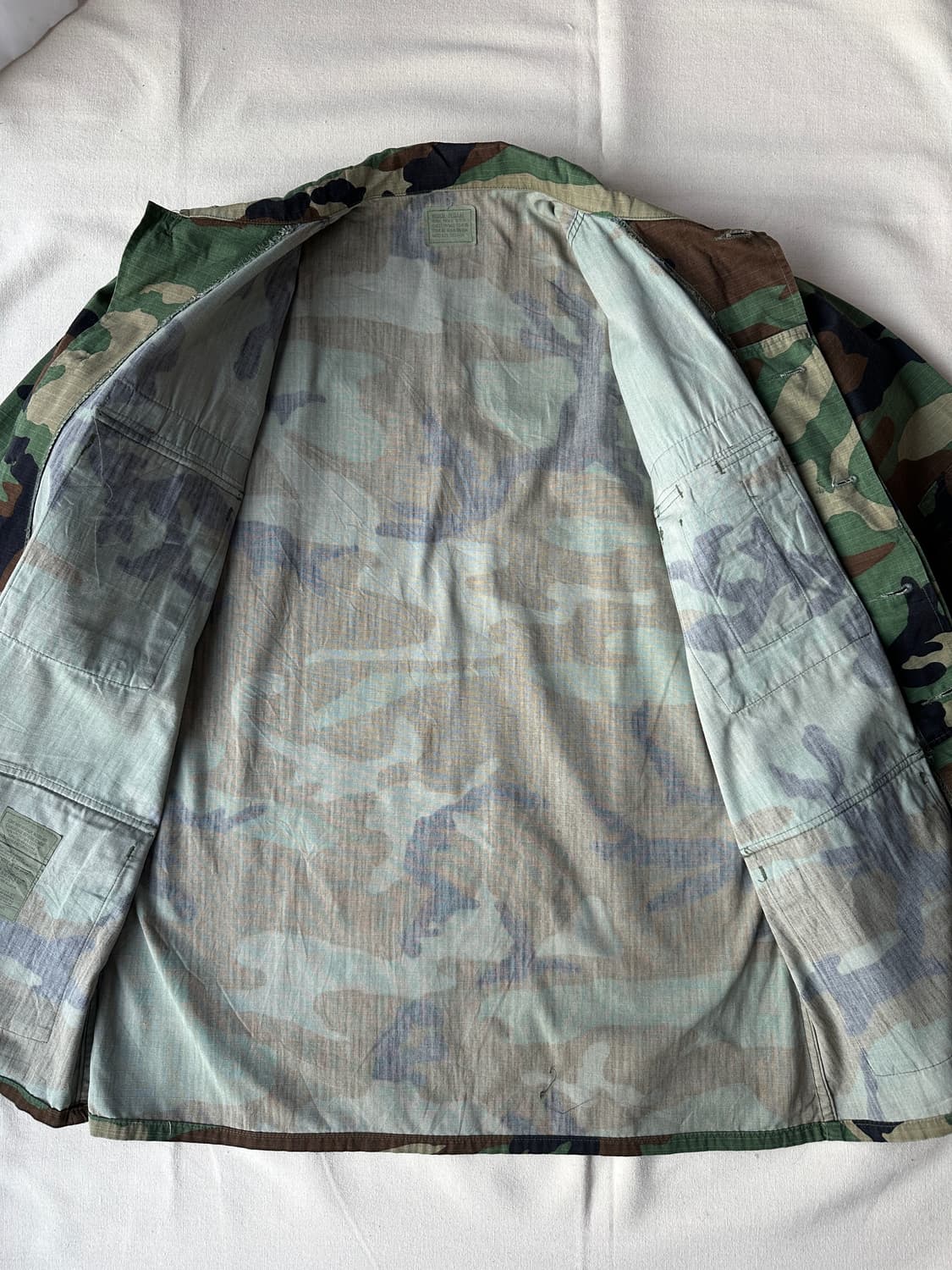 미군 우드랜드 BDU 자켓 M/R (100) 상품이미지9