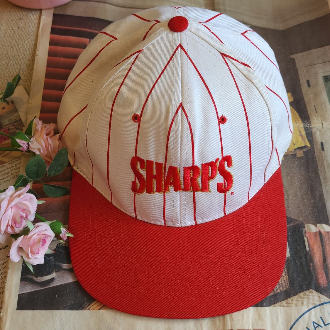 90s 빈티지 메쉬 트러커 캡 빈티지모자 미국빈티지 피싱캡 sharp's 상품이미지2