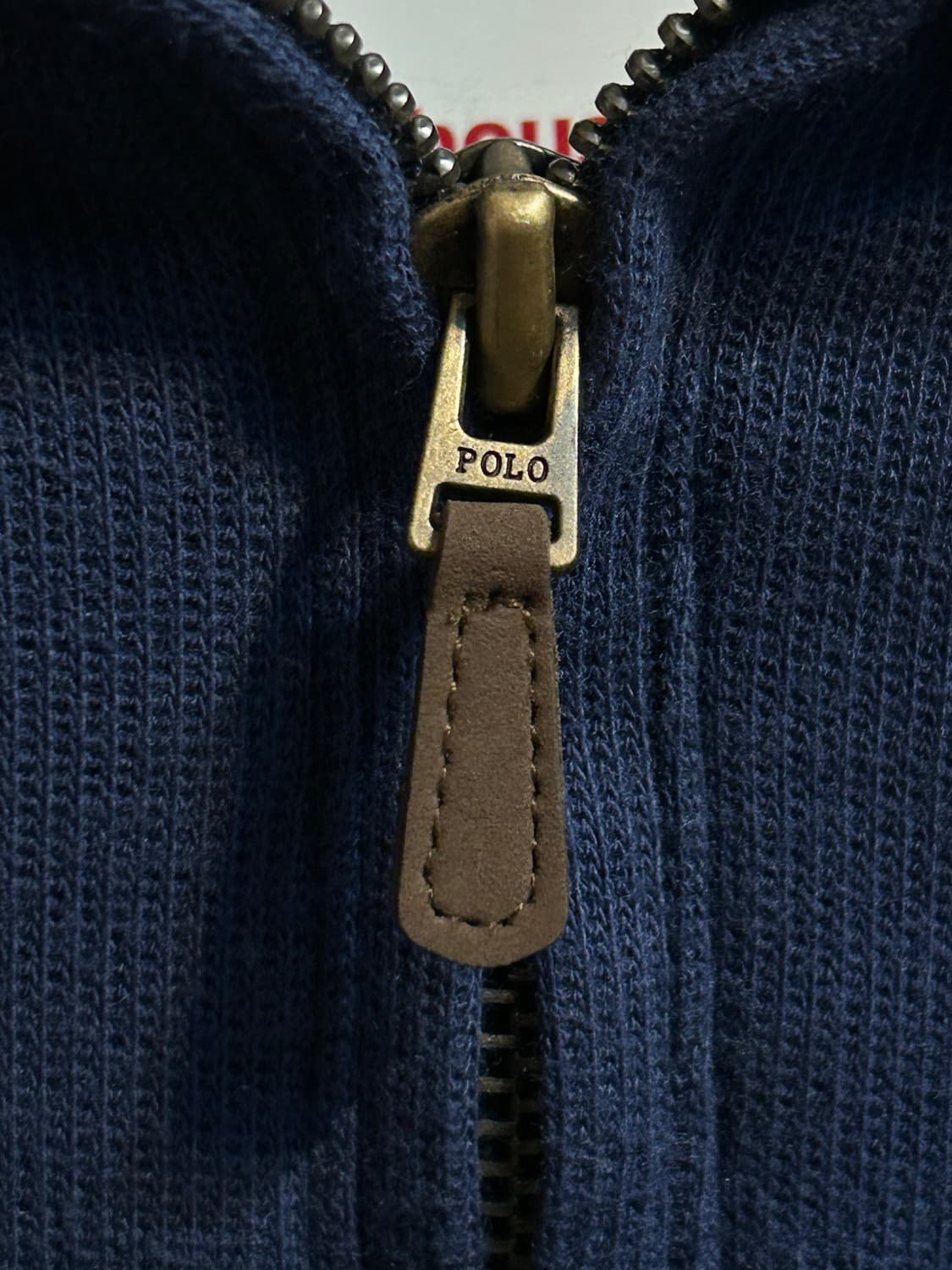 폴로 랄프로렌 에스테이트 립 하프집업 니트 상품이미지5