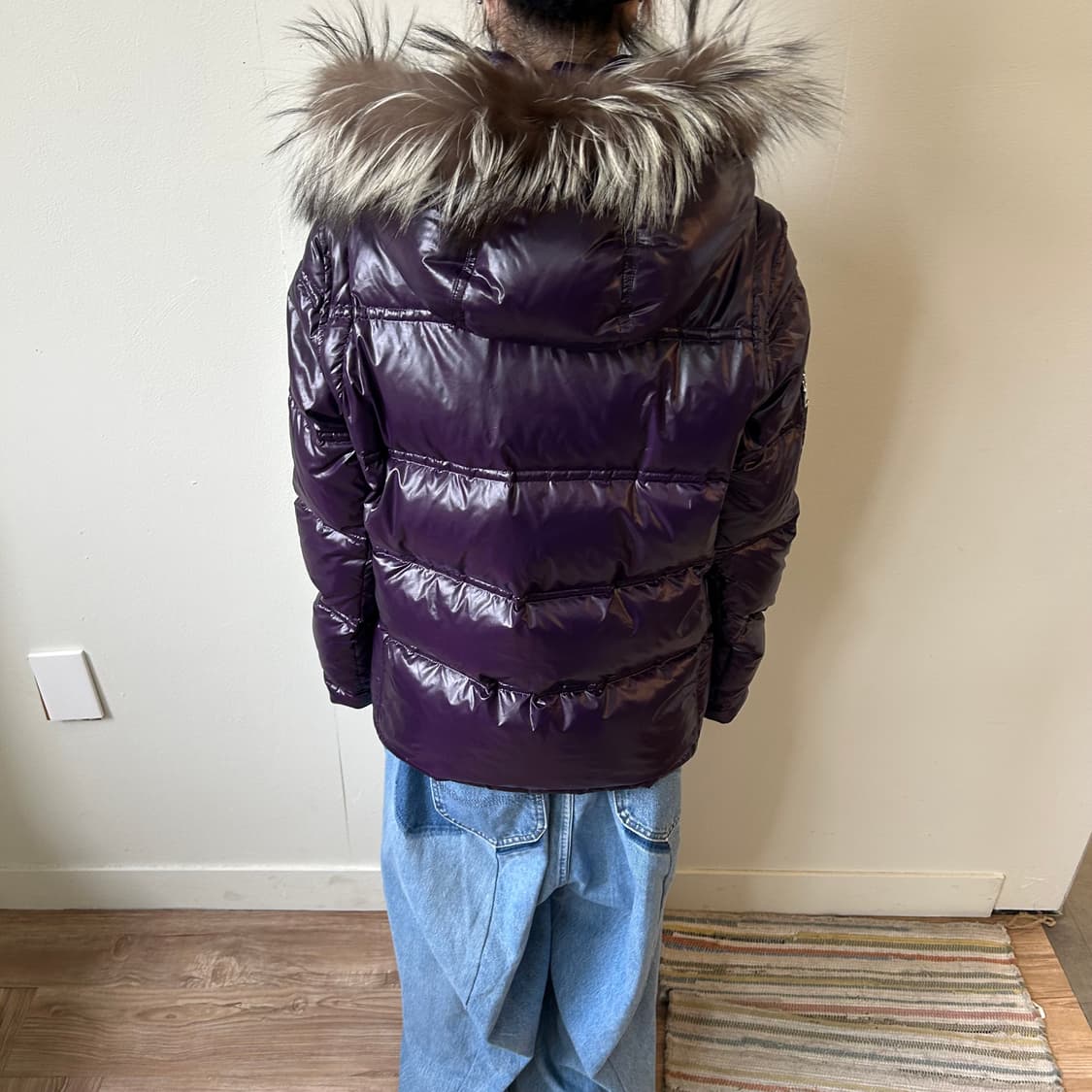 버버리 실버 폭스 다운 패딩 상품이미지3