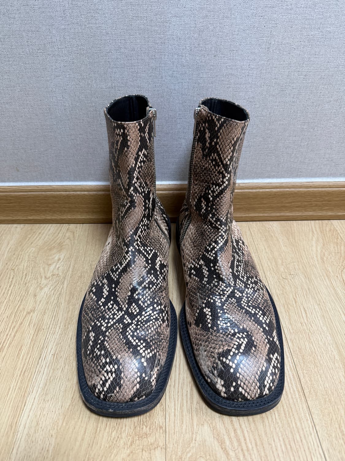 앤더슨벨 파이톤 스퀘어토 첼시부츠 43 상품이미지1