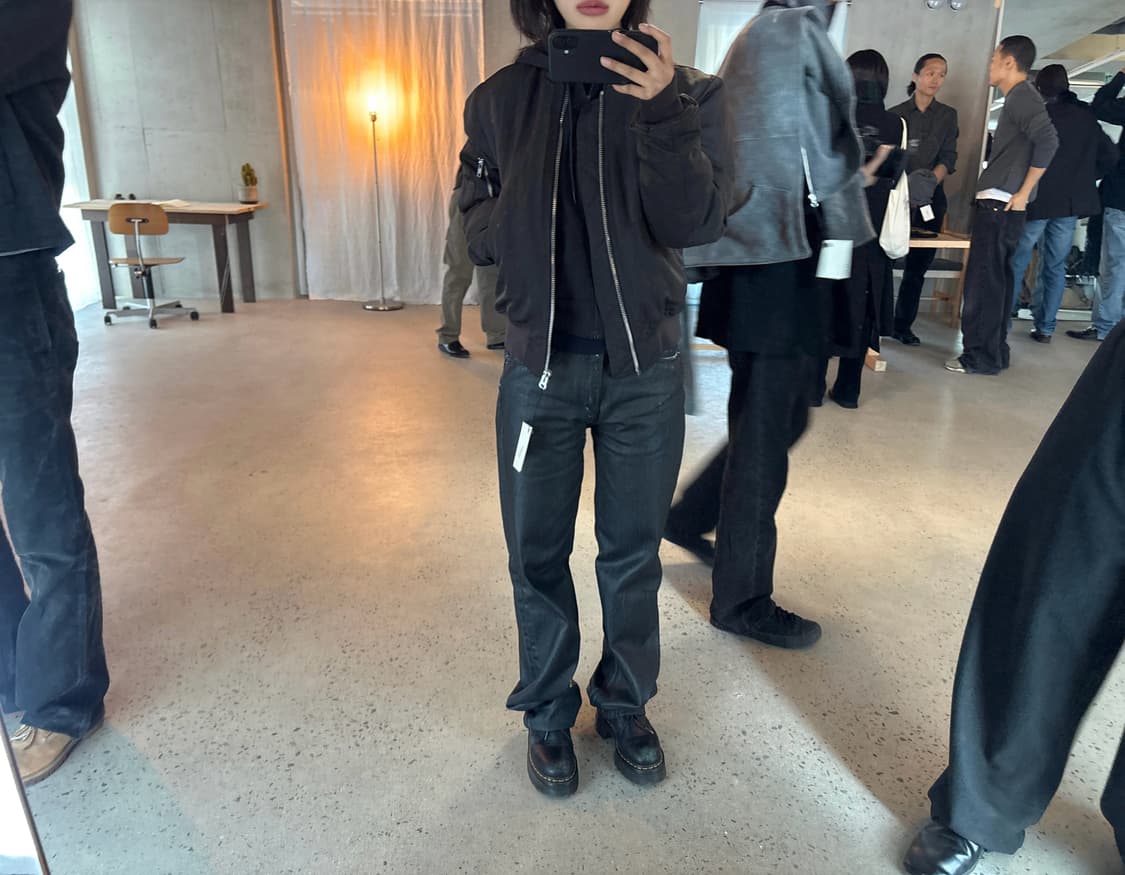 mono prive Textured MA-1 Jacket 상품이미지1