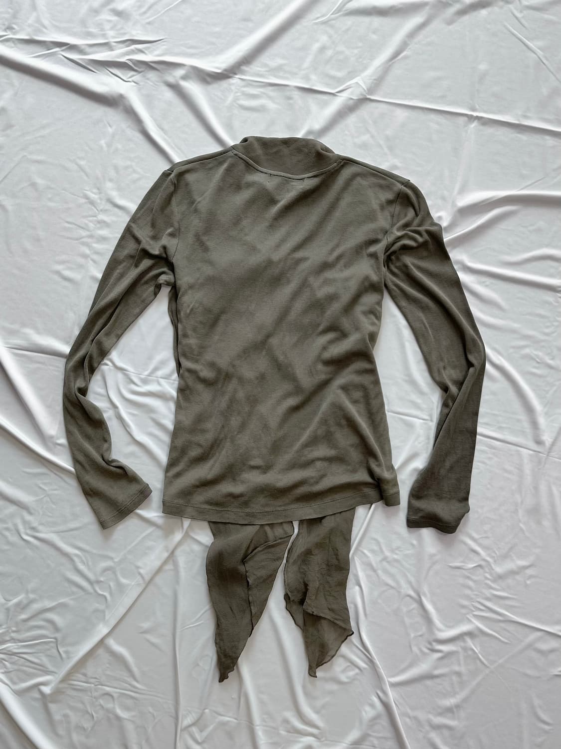 Dama Scarf-neck long sleeve 상품이미지4