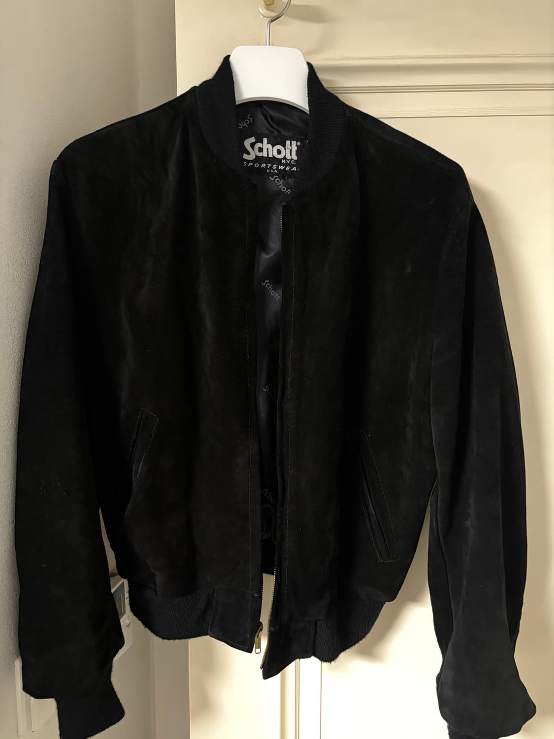 쇼트 스웨이드 블랙 상품이미지1