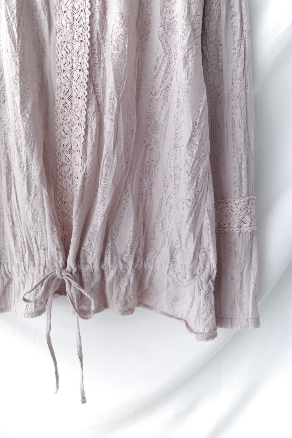 lace string blouse 상품이미지4