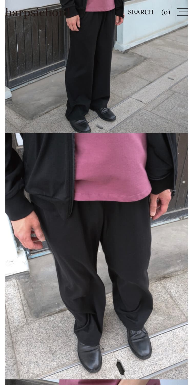하프시코드 유니폼 팬츠 1사이즈 상품이미지2