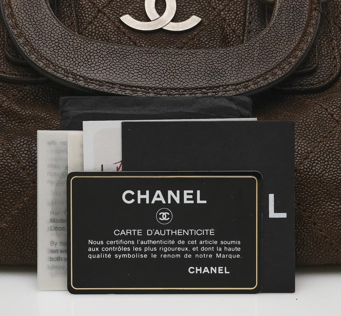 [S급] 샤넬 캐비어 닥터백 브라운 판매합니다!!! 상품이미지2