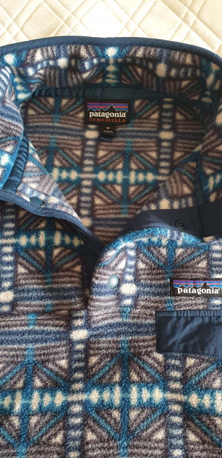 파타고니아 신칠라 스냅티 풀오버 스노우빔 다크 내츄럴 M 상품이미지5