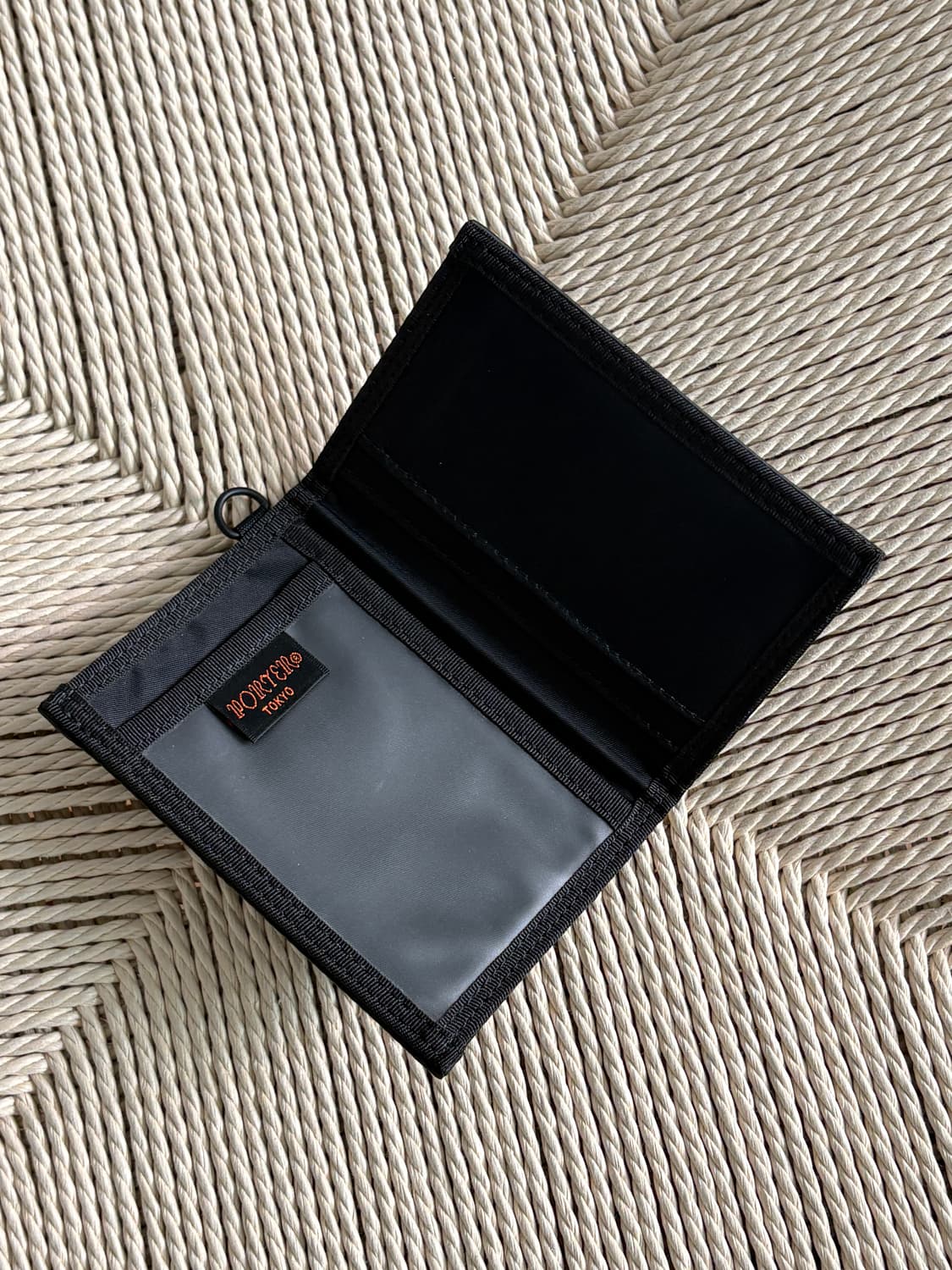 요시다 포터 다이아몬드 체크 패턴 카드 지갑 상품이미지6