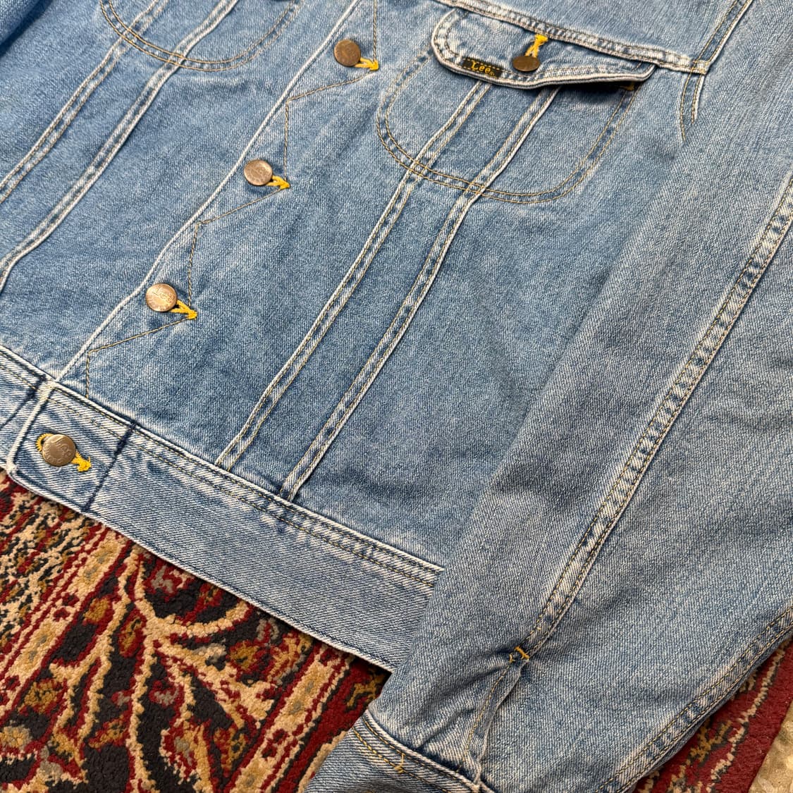 90s Lee 스톰라이더 데님 트러커 자켓 [ 100 ] 상품이미지5