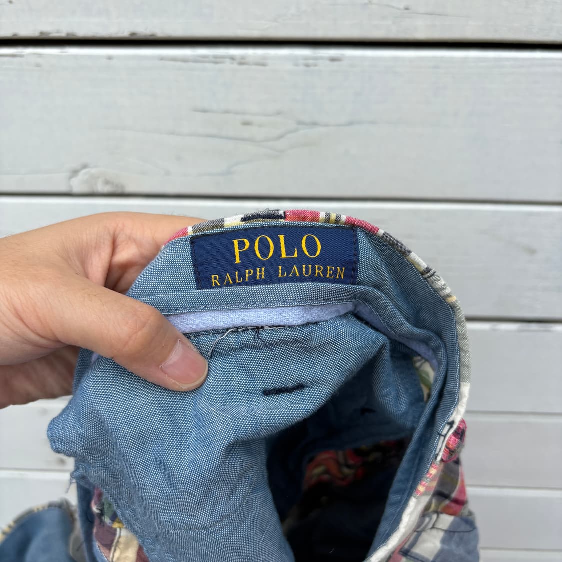 Polo 폴로 패치워크 반바지 상품이미지4