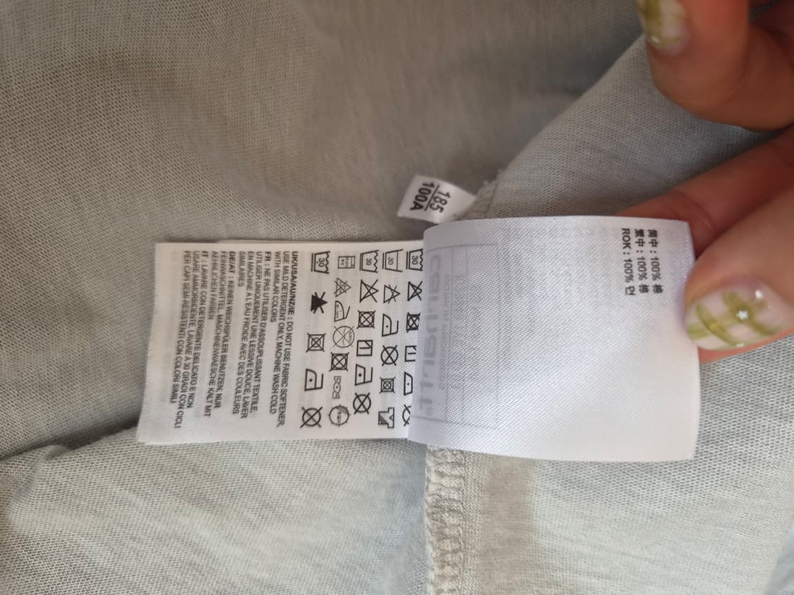 칼하트 남성 루즈핏 워싱 반팔티셔츠 XL사이즈 상품이미지8