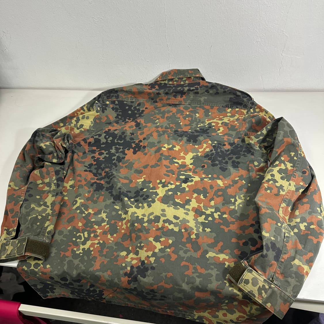 100 독일군 플렉탄 밀리터리 야상 셔츠 상품이미지6