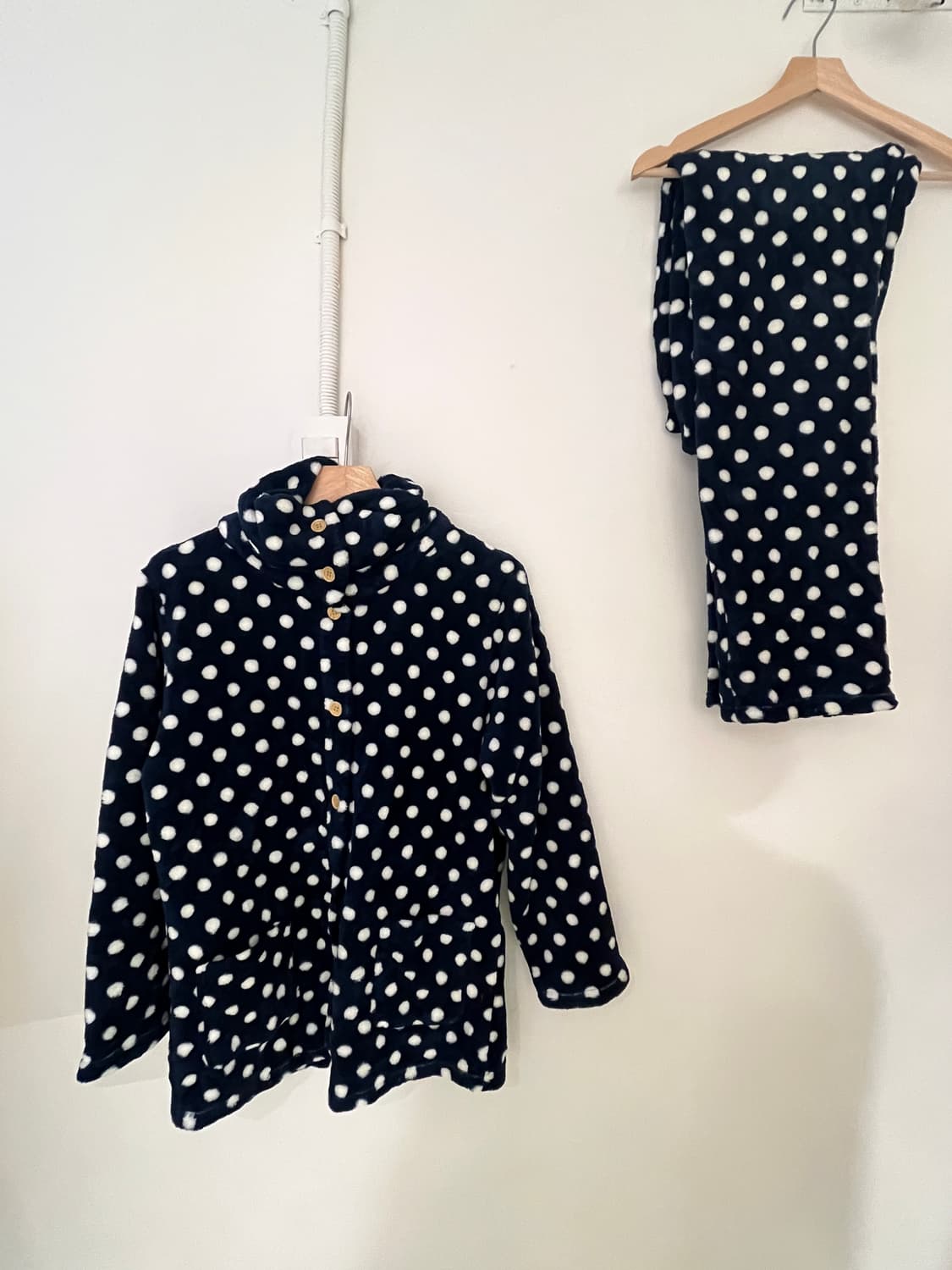 네이비 도트 수면 파자마 🌀 상품이미지6