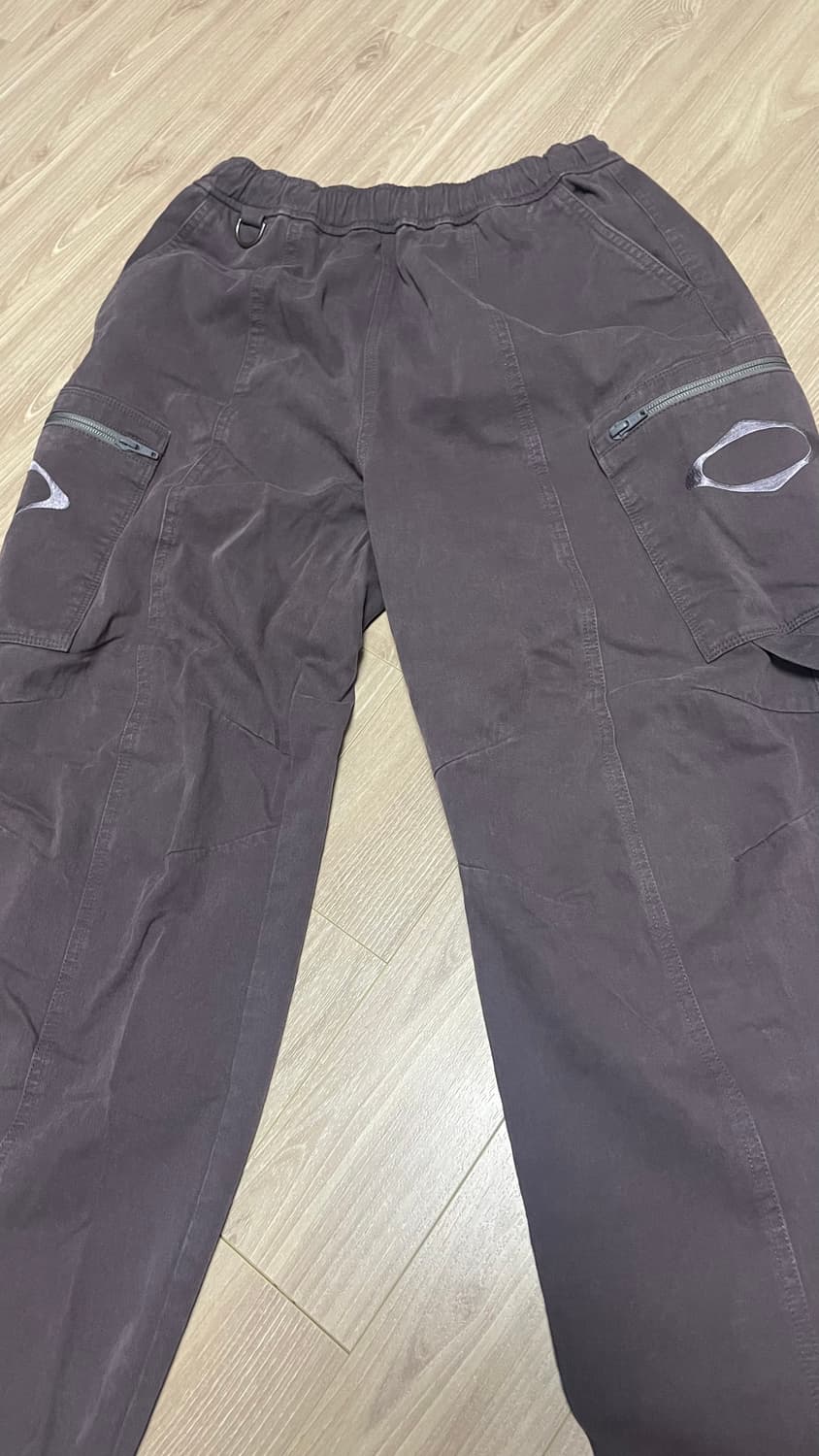 미스치프 드로우스트링 팬츠 퍼플 브라운  상품이미지2