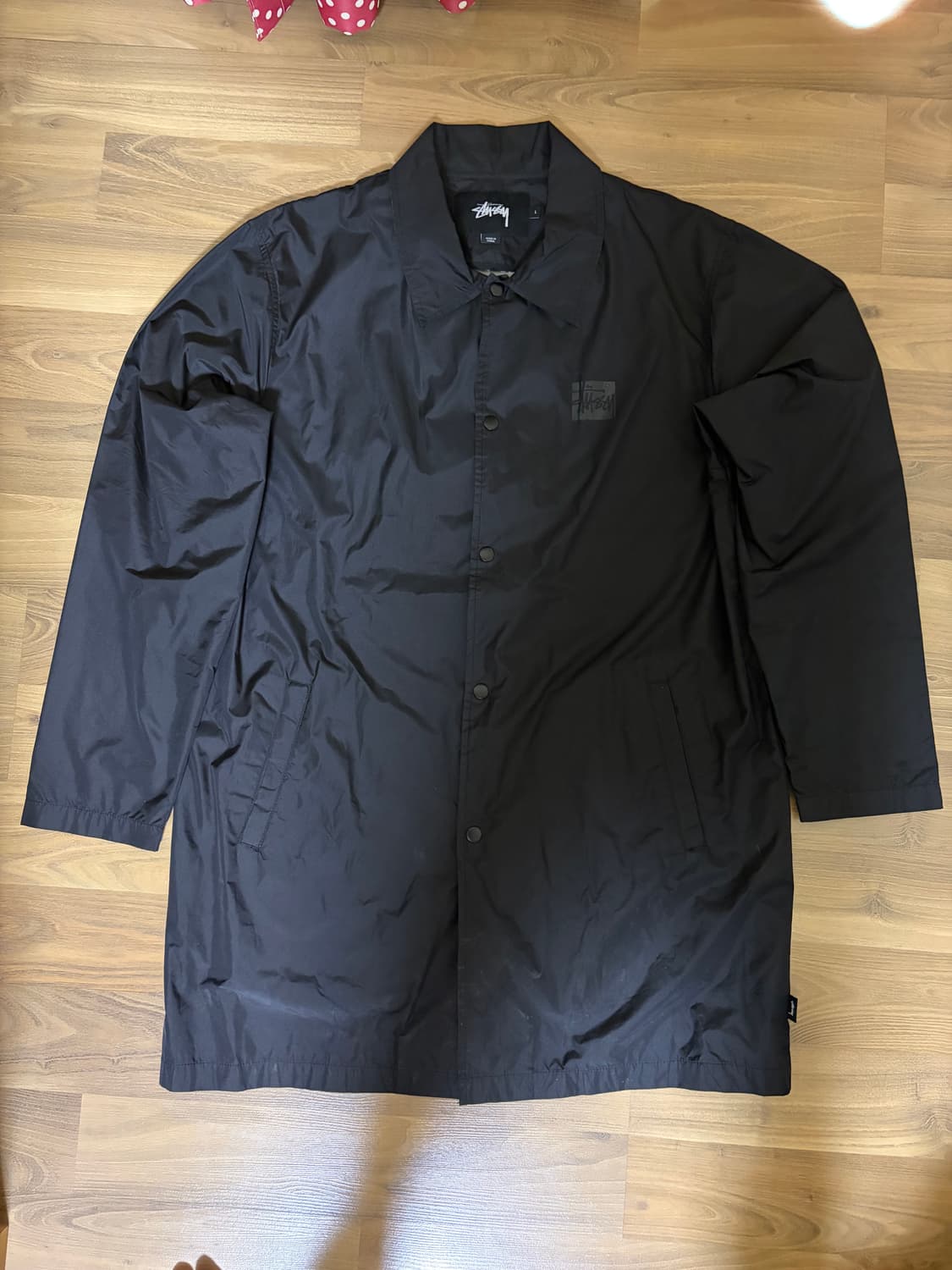 스투시 레인코트 L 상품이미지1