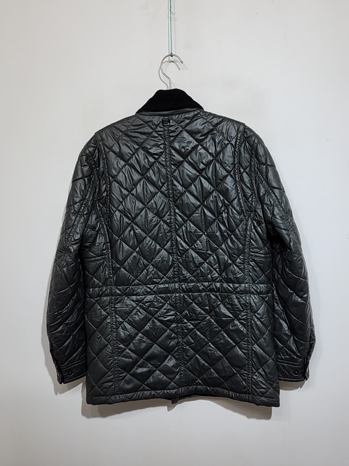 (95) 헤지스 퀼팅자켓 진카키 누빔점퍼 코듀로이 카라넥  상품이미지6