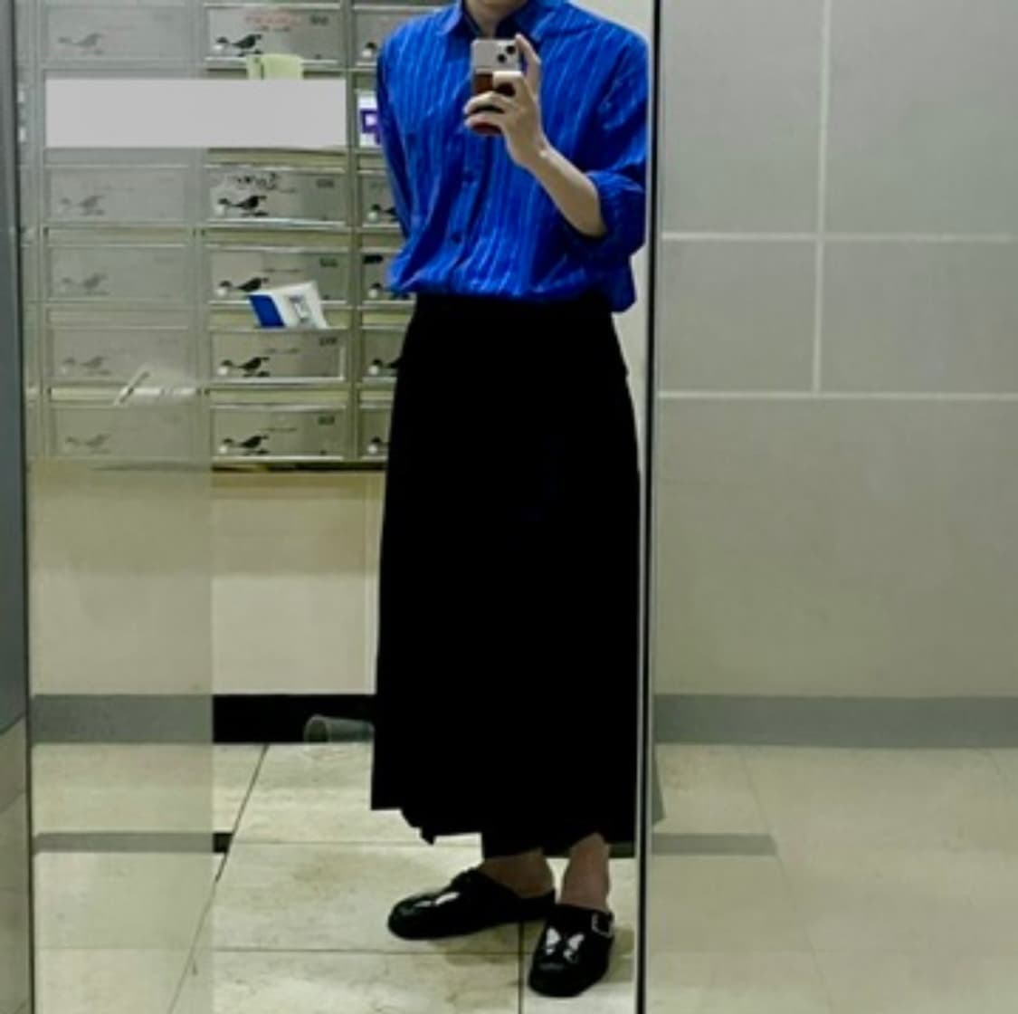 한블랙 하카마 팬츠 001 상품이미지4