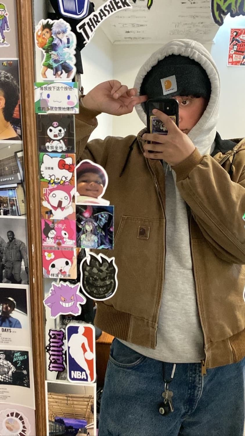 Carhartt 칼하트 j130 brn (XL-XXL) 브라운 액티브자켓 상품이미지1