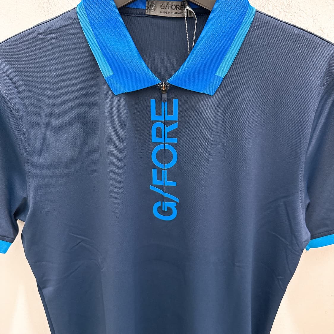 (정품/새상품) G/FORE 지포어 남성 네이비 하프집업 폴로셔츠 상품이미지2
