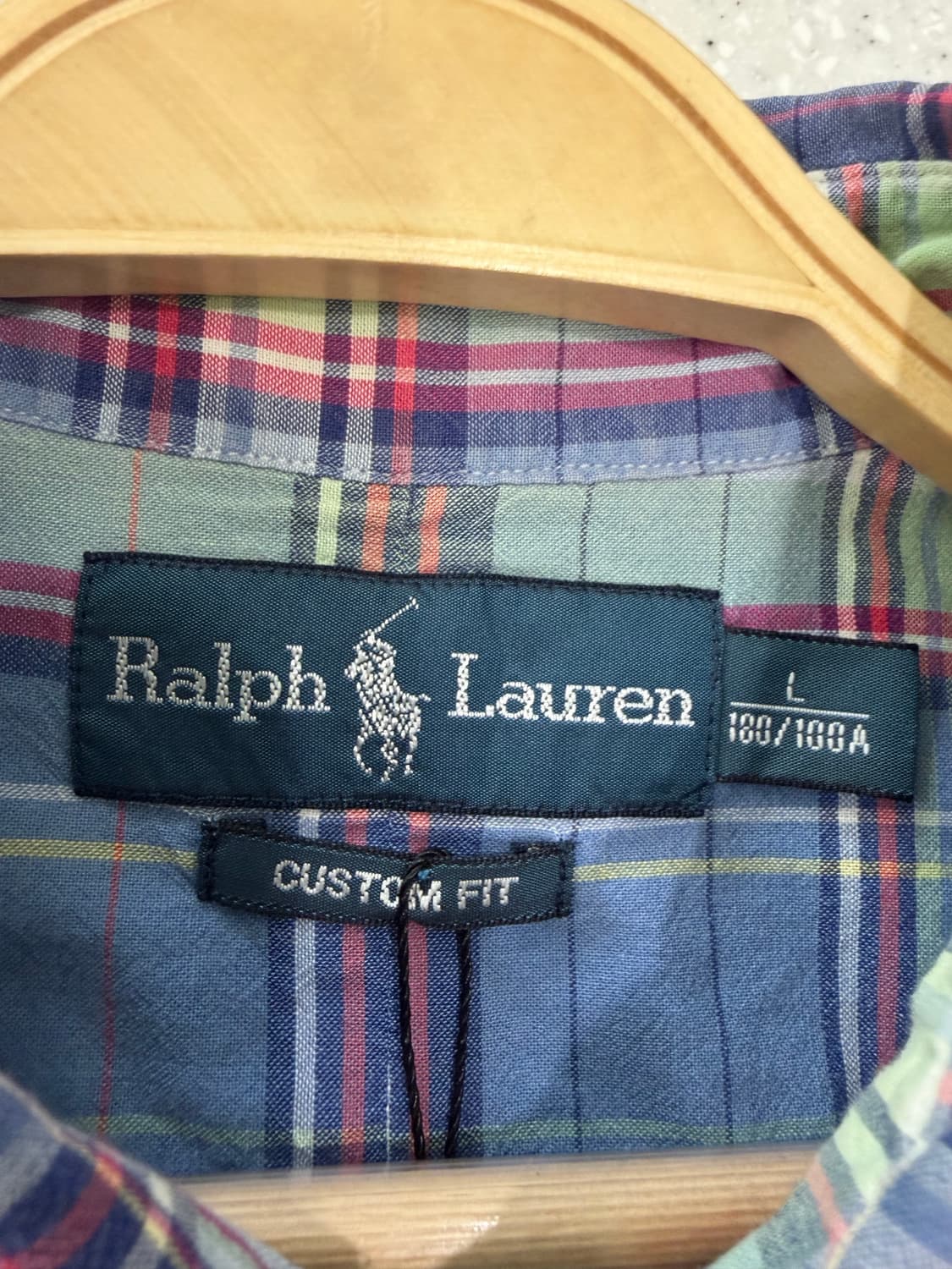 255. 폴로 반팔 체크 셔츠 상품이미지2