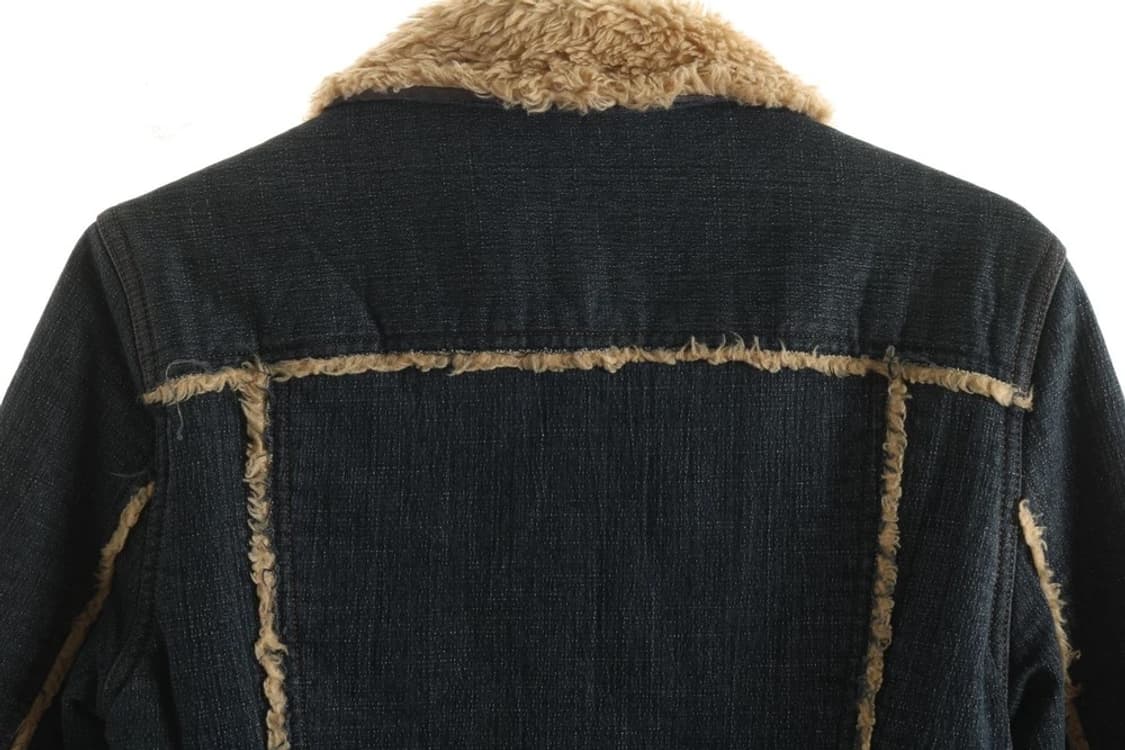 퍼 데님자켓 청자켓 퍼자켓 y2k 와투케 펑크 punk 갸루 상품이미지5