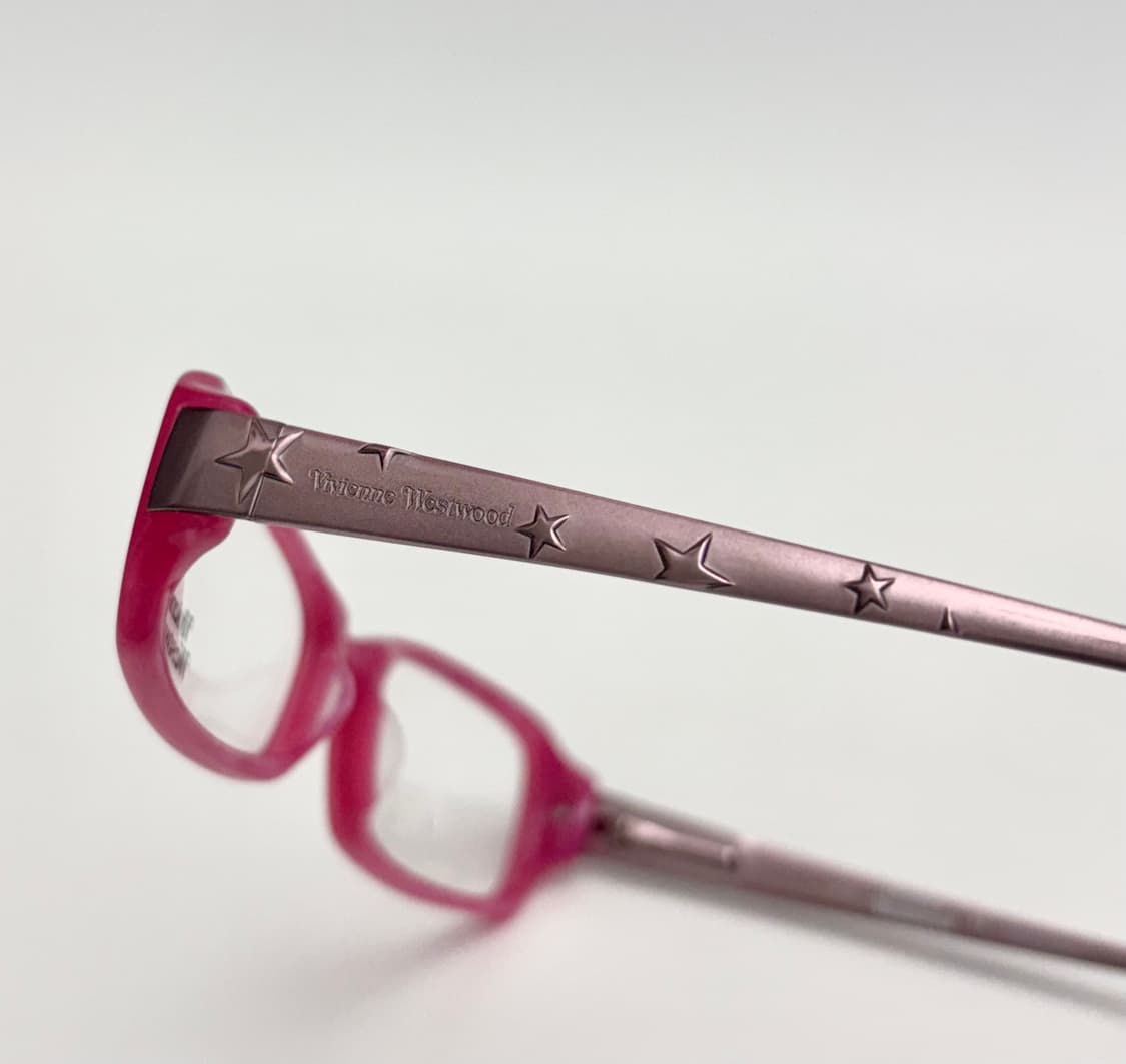 비비안웨스트우드 별 핑크 안경 상품이미지4