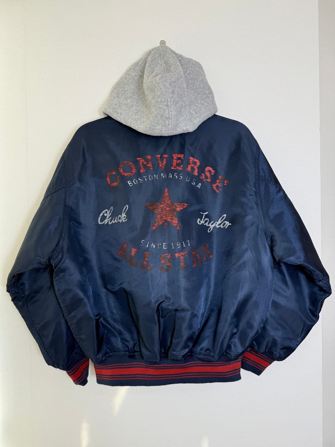 컨버스 올드스쿨 네이비 패딩자켓 상품이미지2