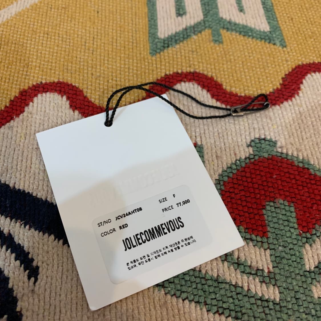 새상품 졸리꼼부 뉴로맨스 볼캡 모자 상품이미지6