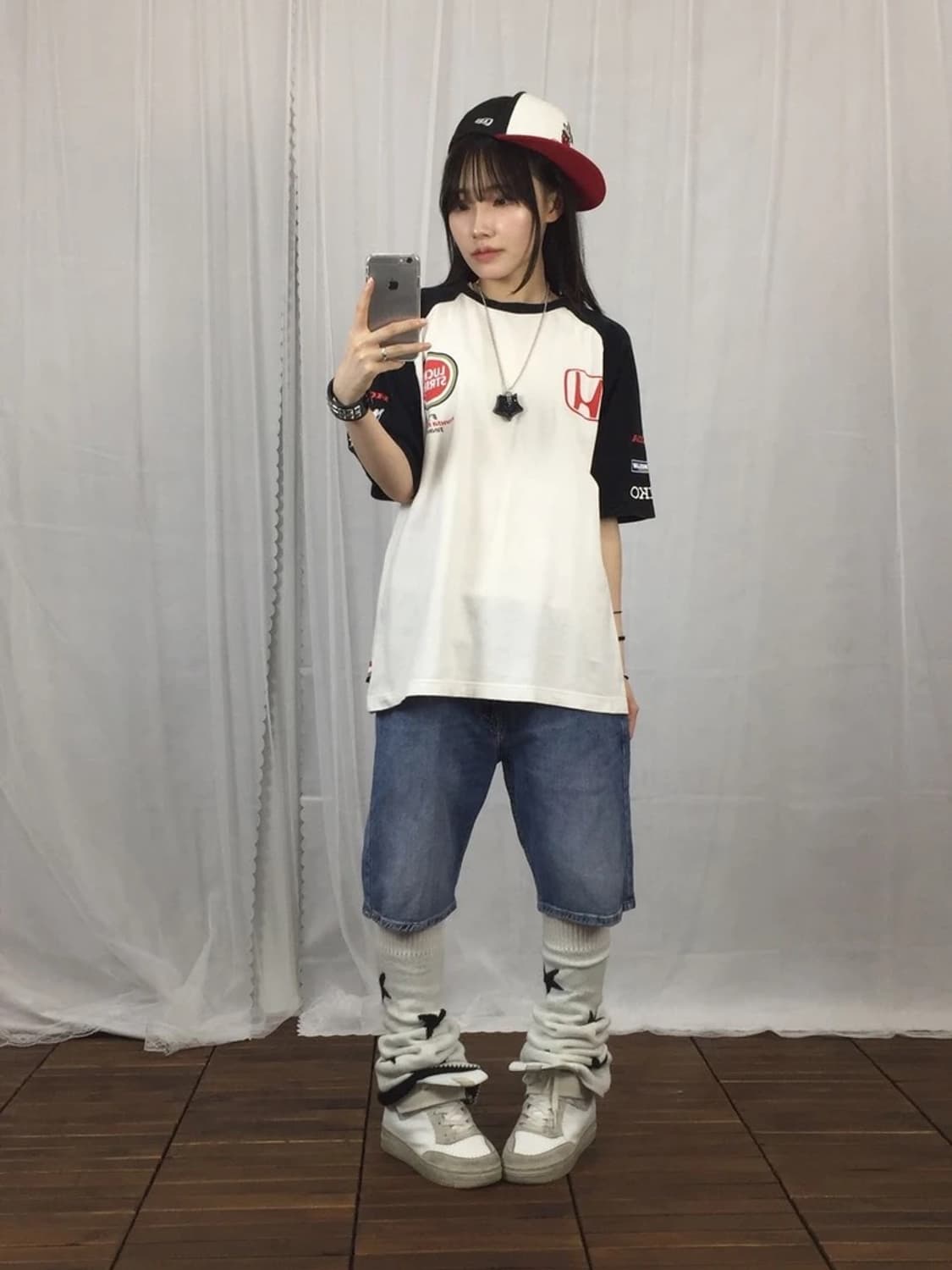 00's Honda Racing Team Lucky Strike Tee 상품이미지1