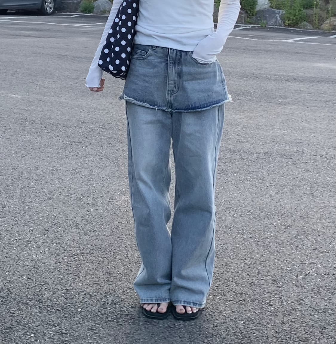 스커트데님 상품이미지1