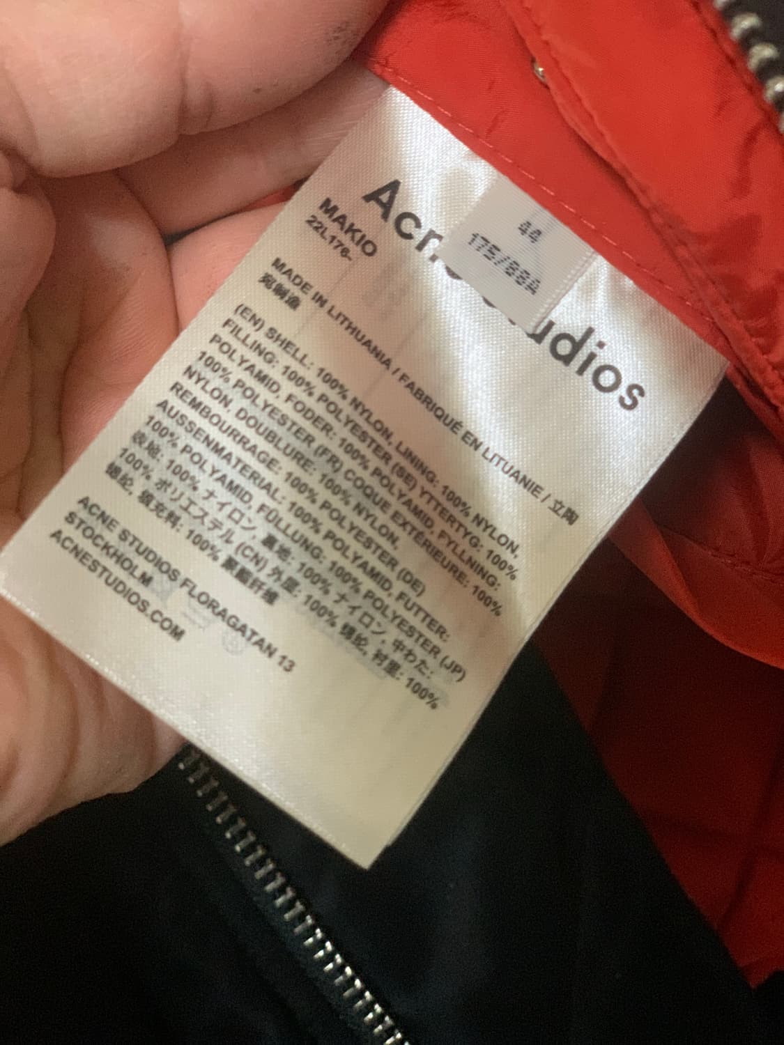 Acne studio 아크네스튜디오 ma-1 상품이미지4