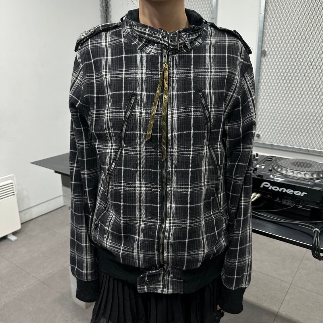 🎸그레이 체크 자켓🎸 상품이미지4