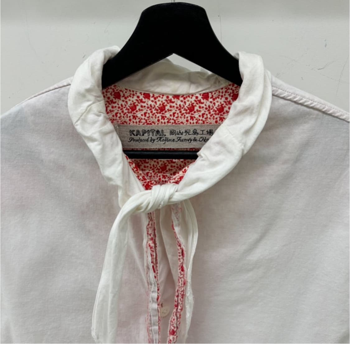 캐피탈 스카프 셔츠 상품이미지3