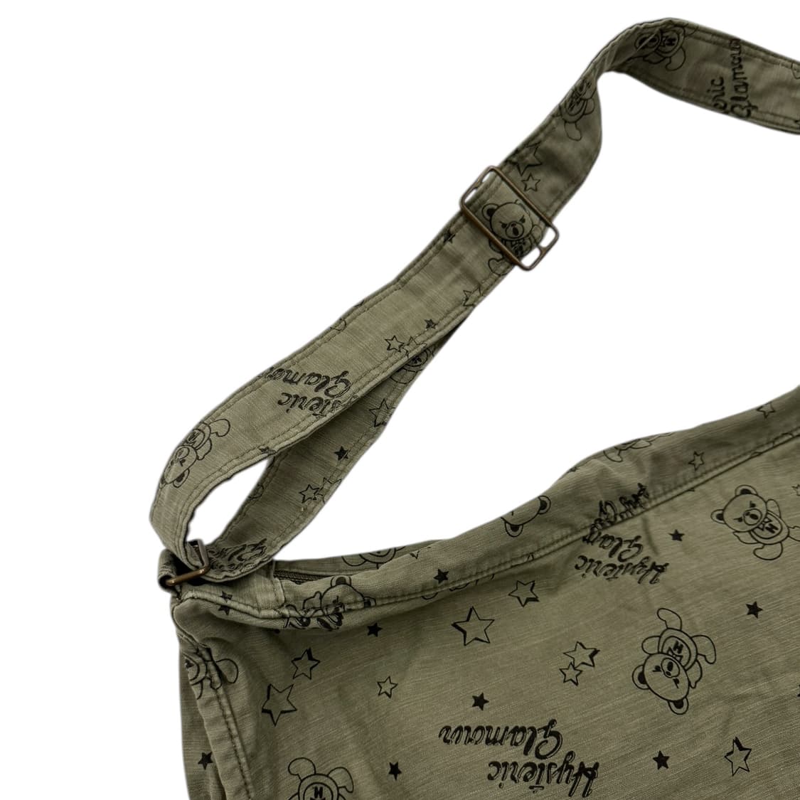 히스테릭글래머 퍽베어 숄더백 카키 상품이미지6