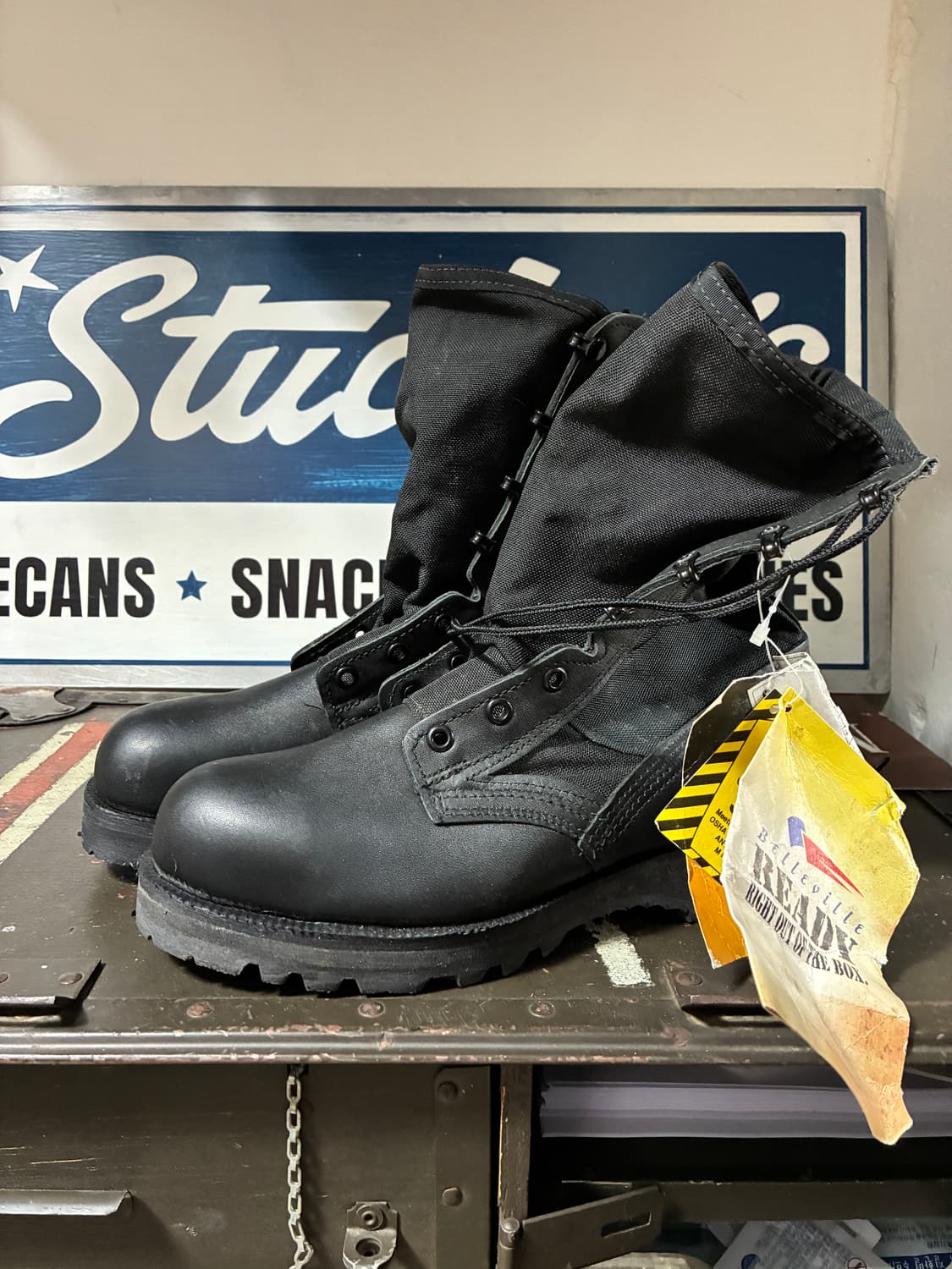 미군 군화 베르빌 (255mm)/ 작업화 안전화 스틸토 상품이미지1